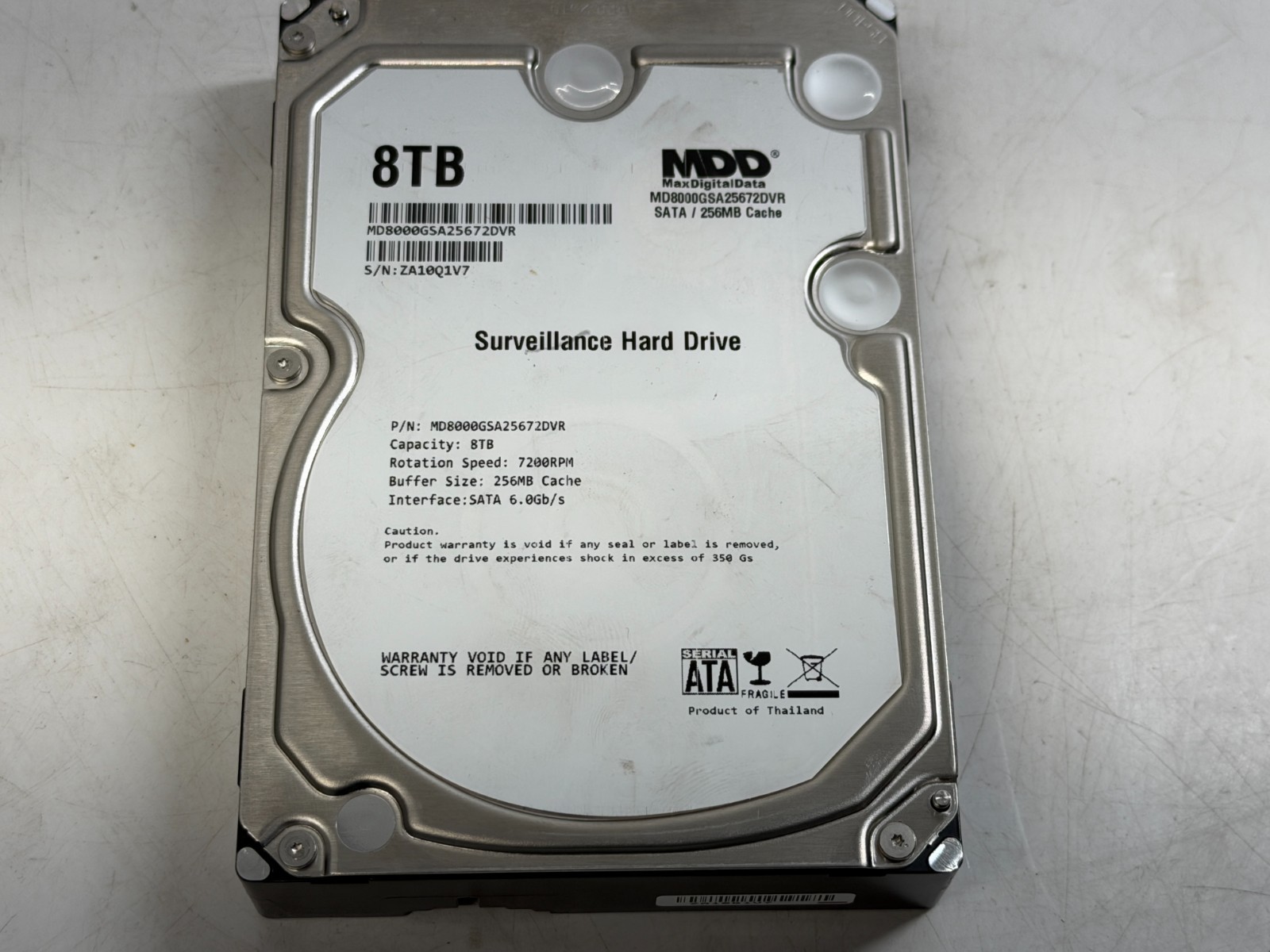 Seagate Terascale 8TB 7200RPM SATA 6Gb/s 256MB 3.5'' HDD ST8000NC0002 PARTS