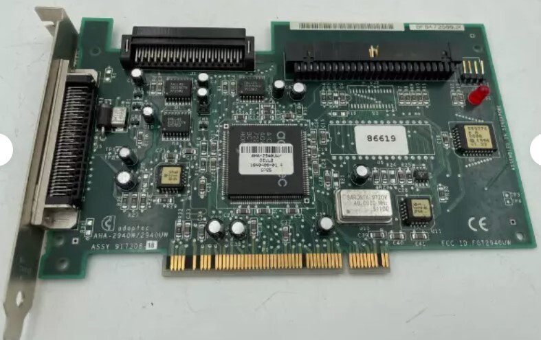Genuine Adaptic AHA-2940W 2940UW Ultra-Wide SCSI PCI Controller Card