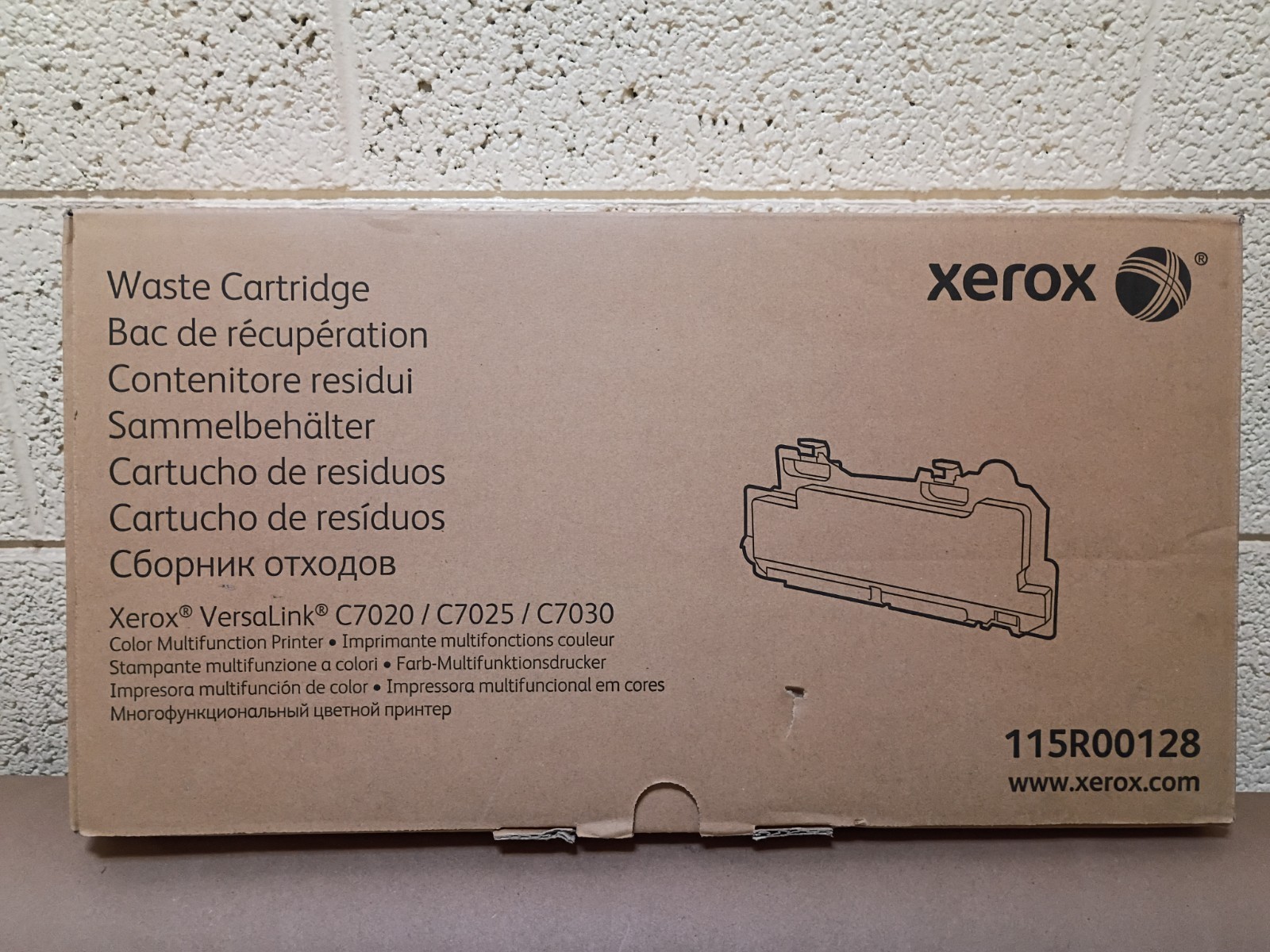 Xerox 115R00128      115R128 Waste Cartridge for C7020 / C7025 / C7020 Genuine