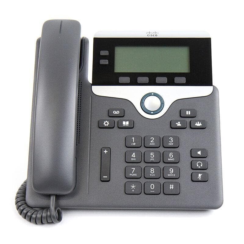 Cisco CP-7821-k9 IP Phone 7821 Black Used with Handset And Stand Bulk Available