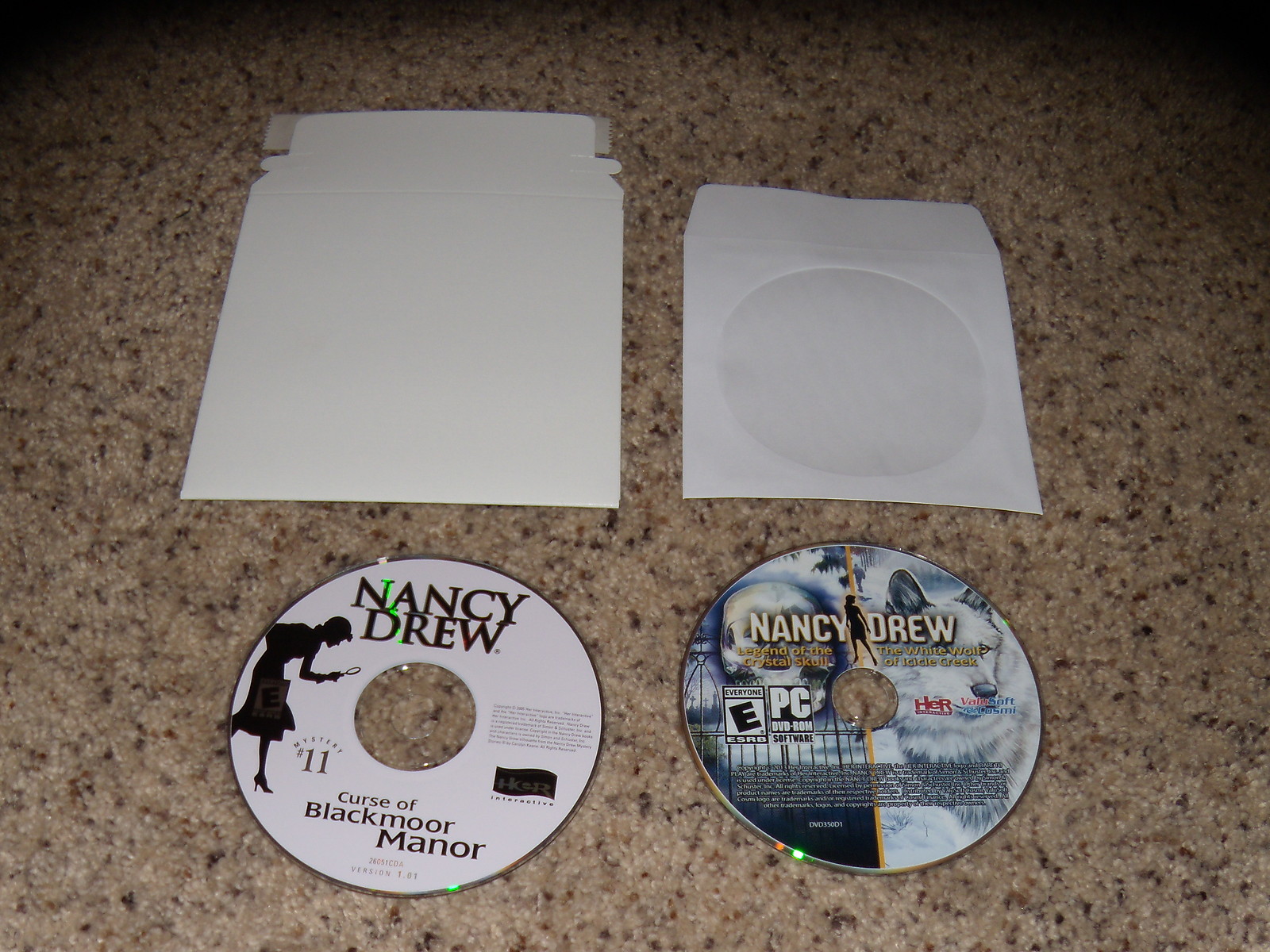 Nancy Drew: Curse of the Blackmoor Manor, Legend of the Crystal Skull & more