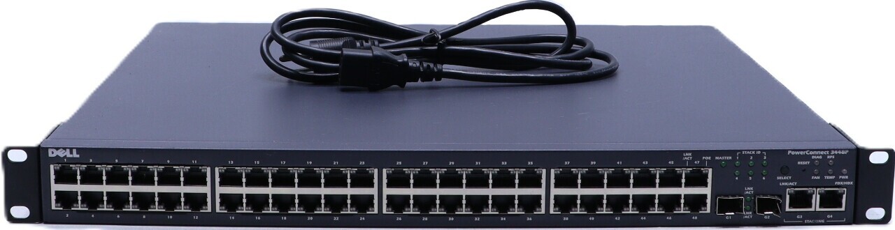 DELL POWERCONNECT 3448P 48-PORT GIGABIT ETHERNET SWITCH