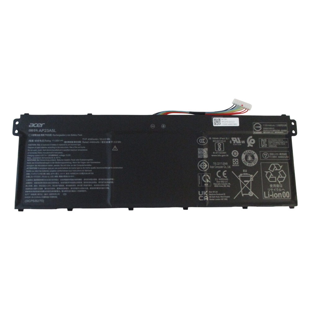 Genuine Acer Aspire A14-51M A14-51GM Battery 11.55V 53.02Wh KT.00305.014 AP23A5L