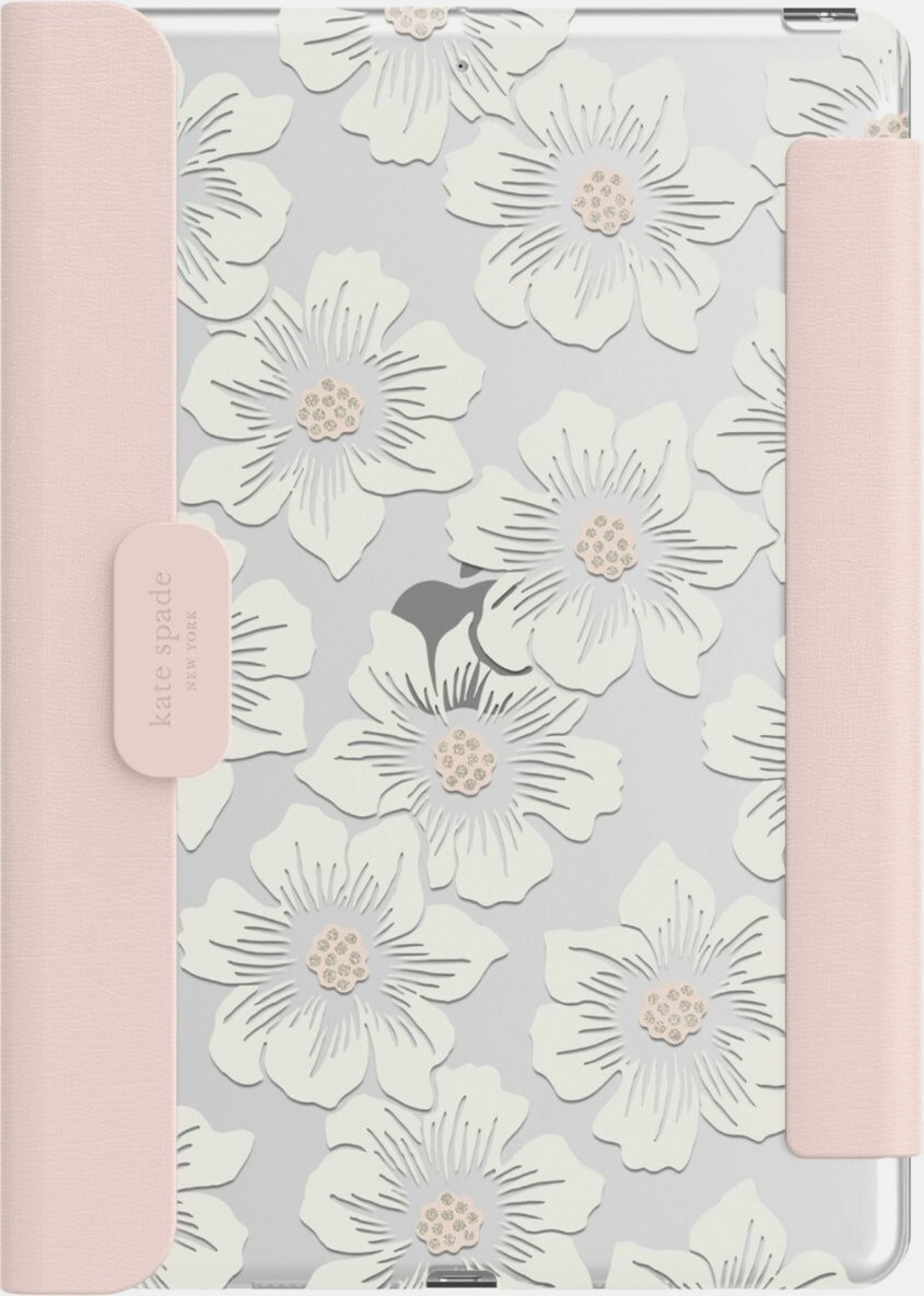 Genuine Kate Spade Folio Case for iPad 9.87"x6.85 Hollyhock / 9th Generation