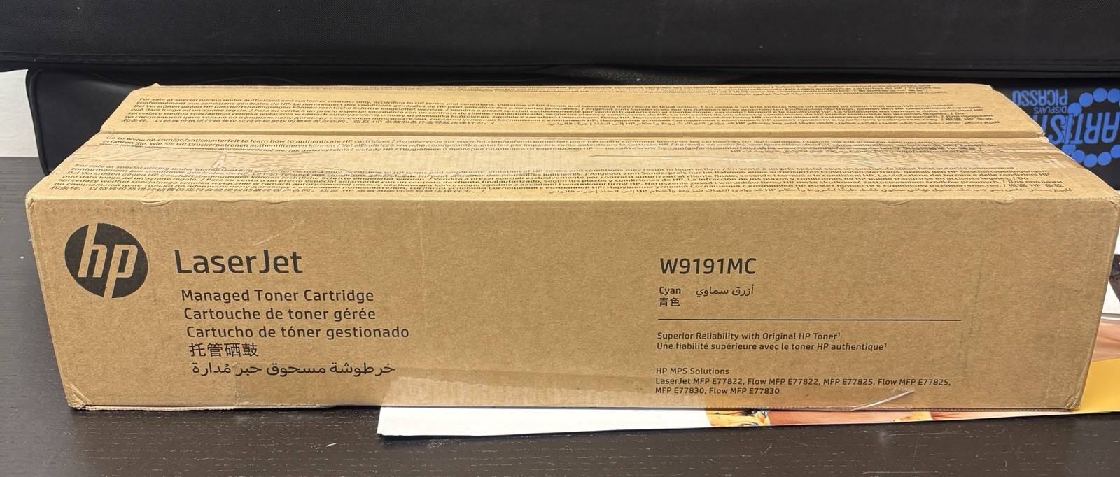 Genuine HP W9191MC Cyan Toner - NEW