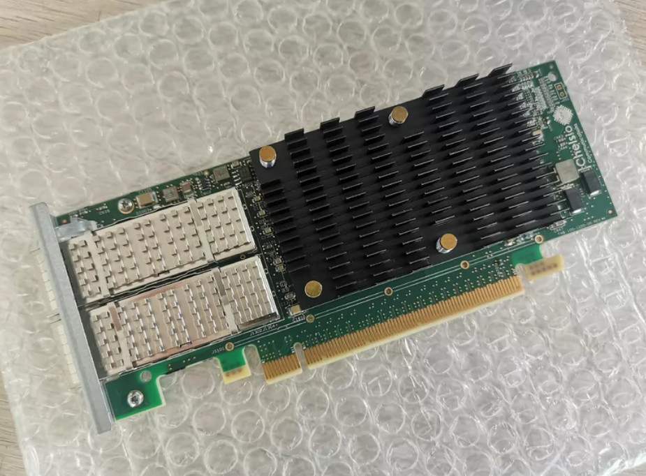 Chelsio T62100-LP-CR 110-1220-60 100GbE Dual Port Low Profile Network Card