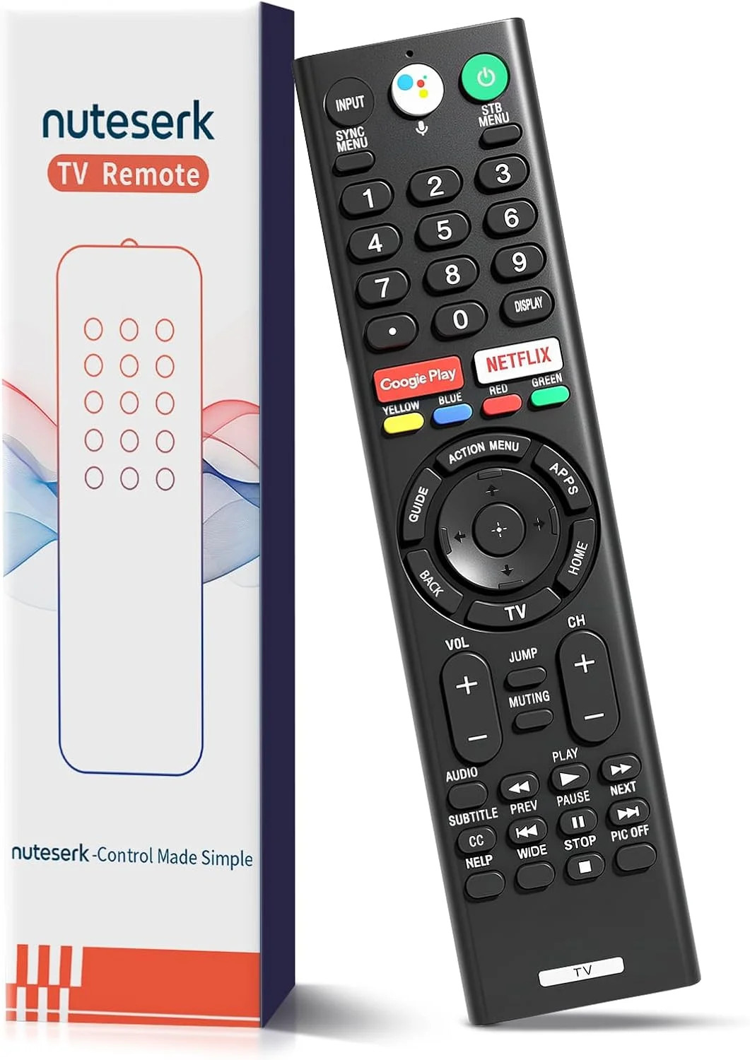 Replacement Voice Remote Series Smart Control 2016 2026 for Sony Bravia Tvs, New