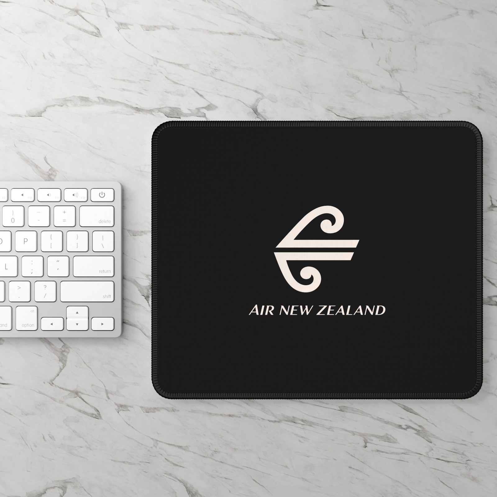 Air New Zealand Gaming Mouse Pad | Airline Emblem Desk Mat