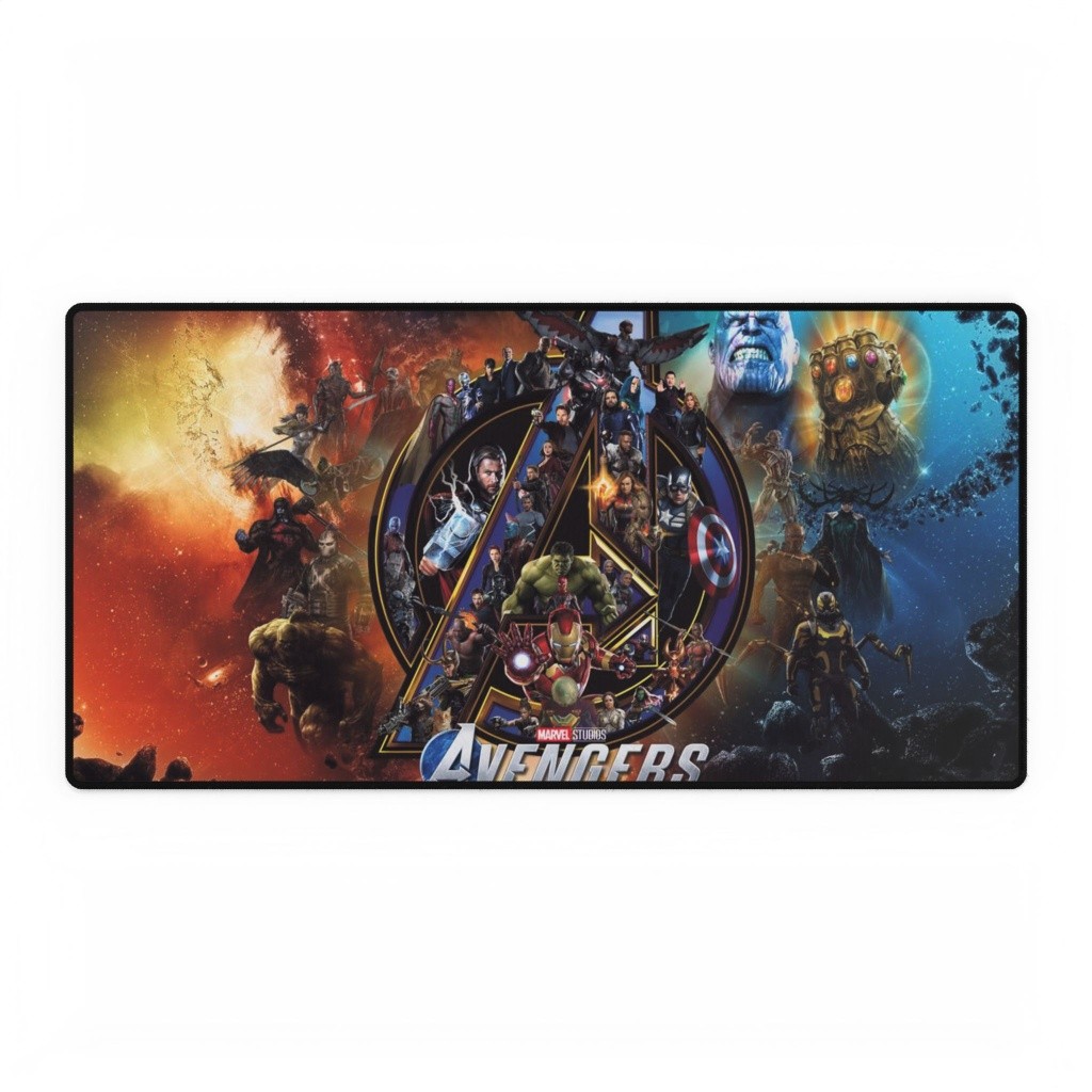 Avengers Infinity War Epic Battle Movie Logo Mouse Pad Desk Mats Marvel Comics
