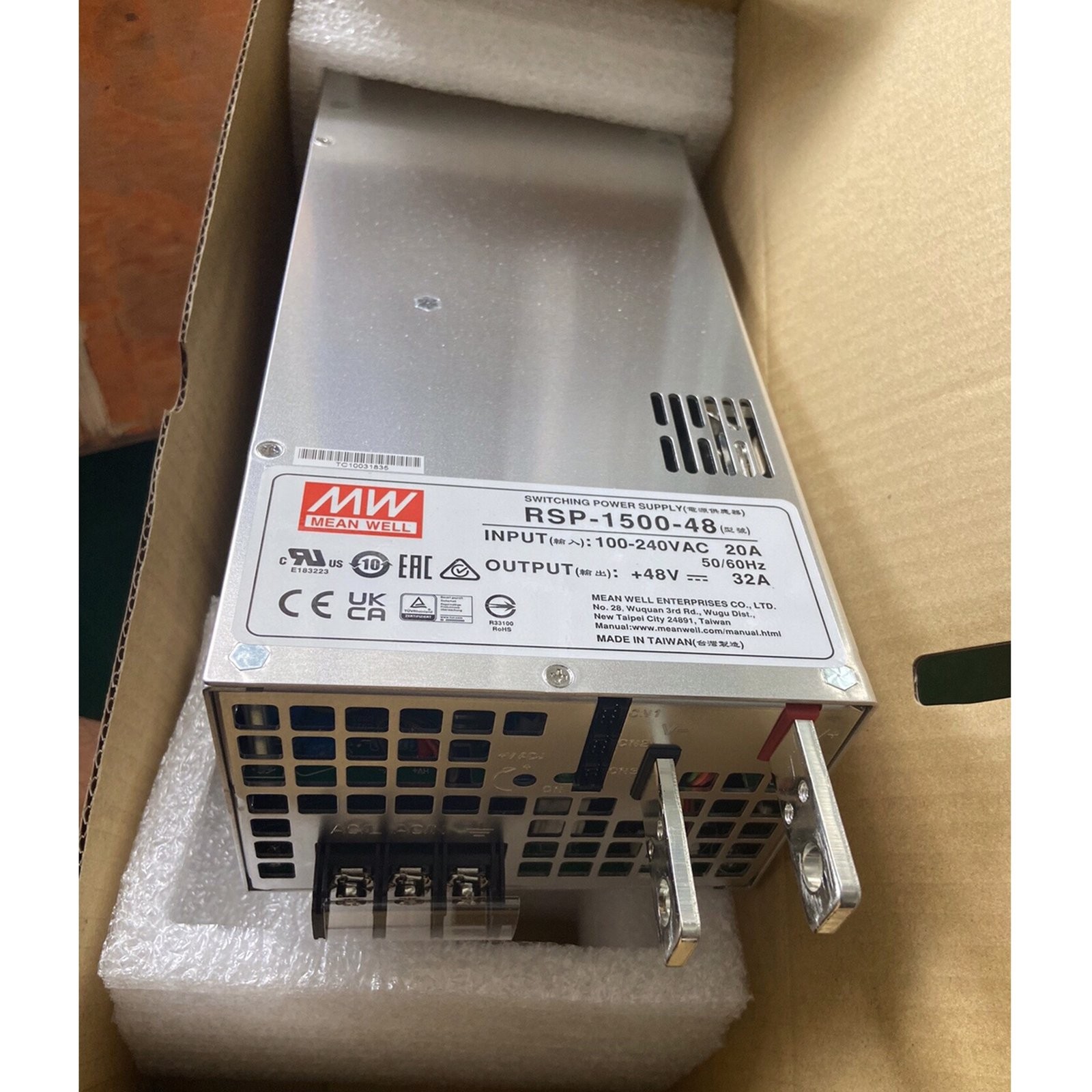 RSP-1500-48 48V 32A For MEAN WELL New Power Supply 