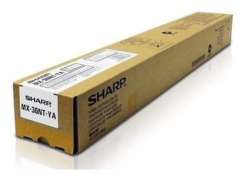 Genuine Sharp MX-36NTYA Yellow Toner. Brand New Sealed, We Ship Fast