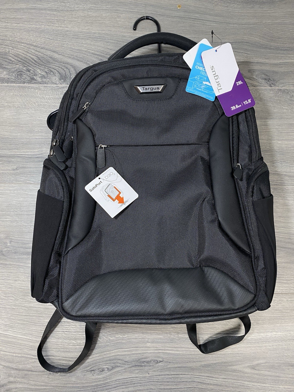 Targus 15.6" Corporate Traveler Checkpoint-Friendly Backpack BRAND NEW Black