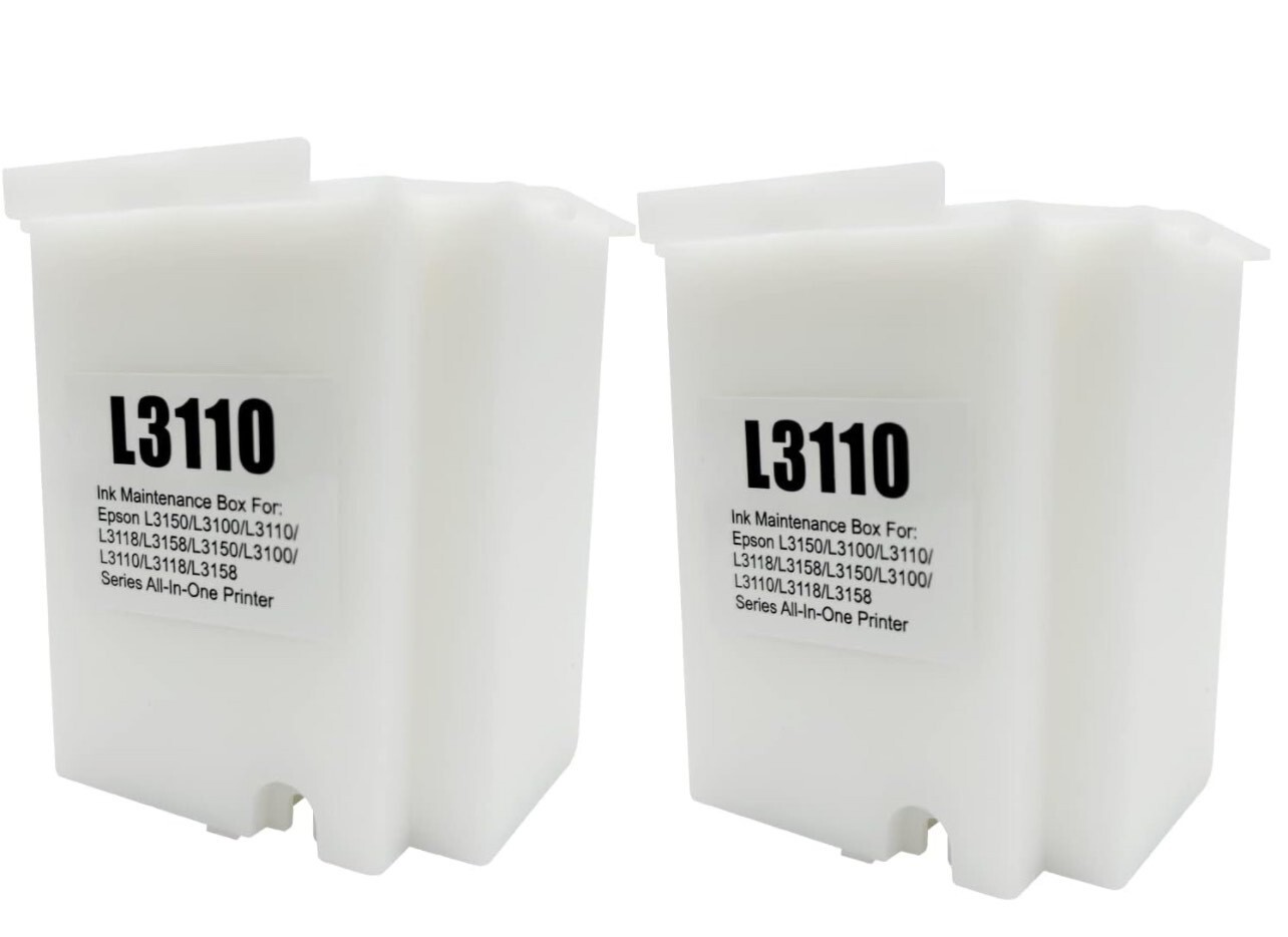 2x Waste Ink Tank Pad Sponge for Epson ET2714 ET2715 ET2720 ET2721 ET2726 L3110.