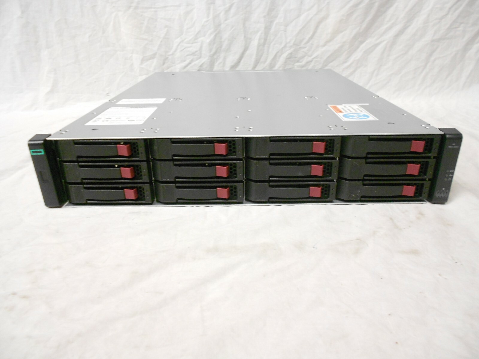 HPE HP 48TB MSA1040 MSA 1040 SAN Storage Array 12x 4TB SAS 2x 1Gb iSCSI Control