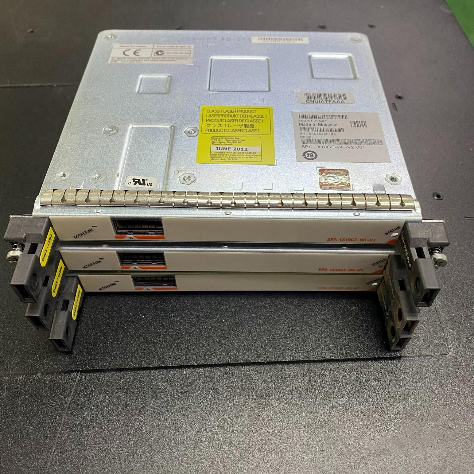 1pcs CISCO SPA-1X10GE-WL-V2 1-Port 10 Gigabit Ethernet Shared Port Adapter