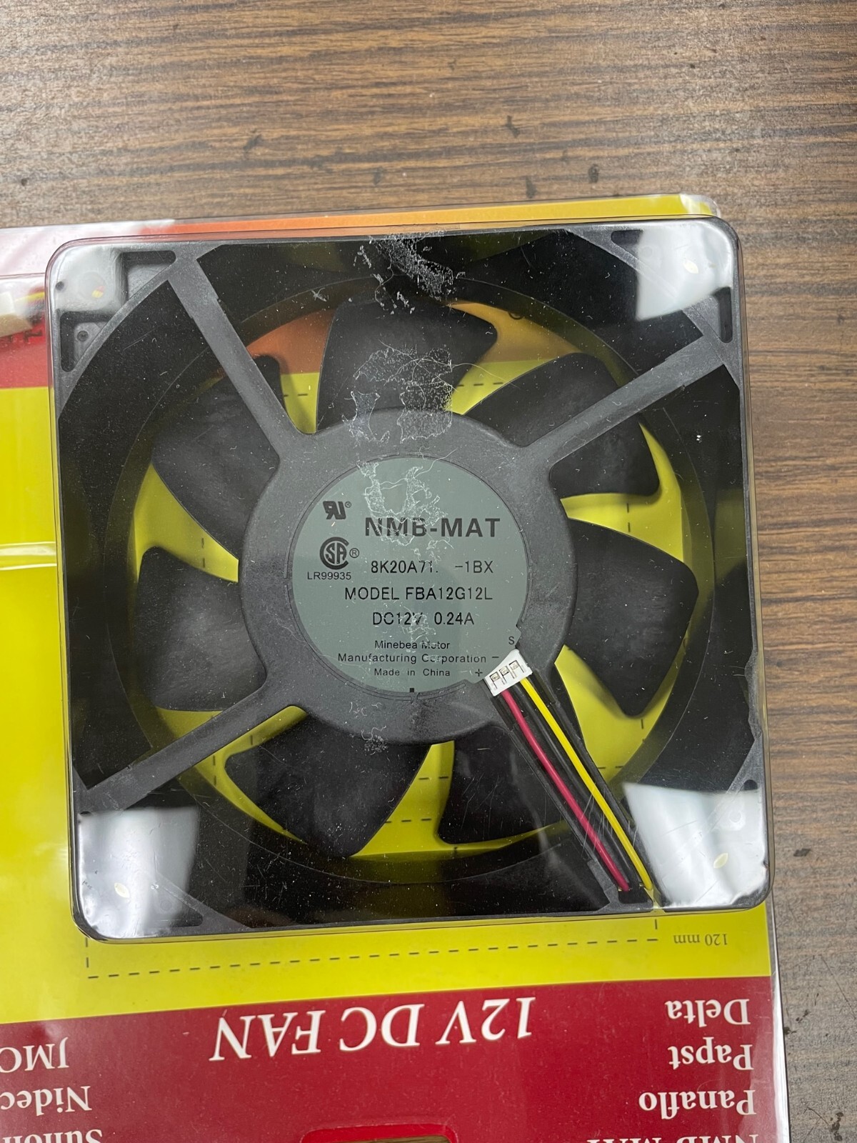 NMB/Mat Panaflo FBA12G12L1BX 120mm Low Speed Case Fan PC Cooling Fan 3PIN Tail