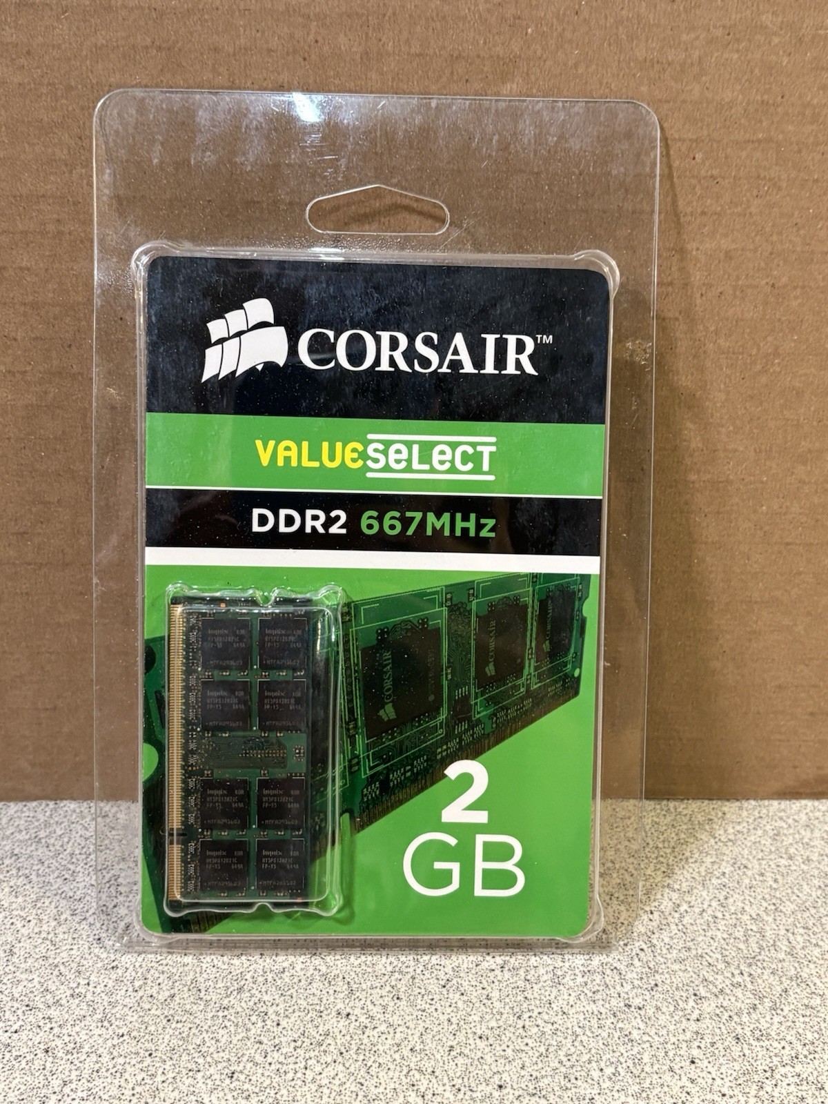 Corsair ValueSelect 2GB DDR2 667MHz Laptop Memory RAM VS2GSDS667D2 New Sealed