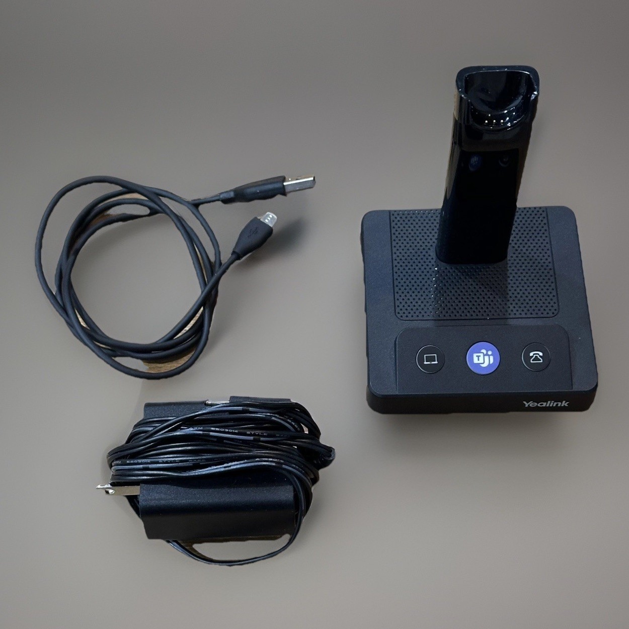 YEALINK WH63 Teams DECT Dock Docking Station, USB & Charging Adapter Cable Only
