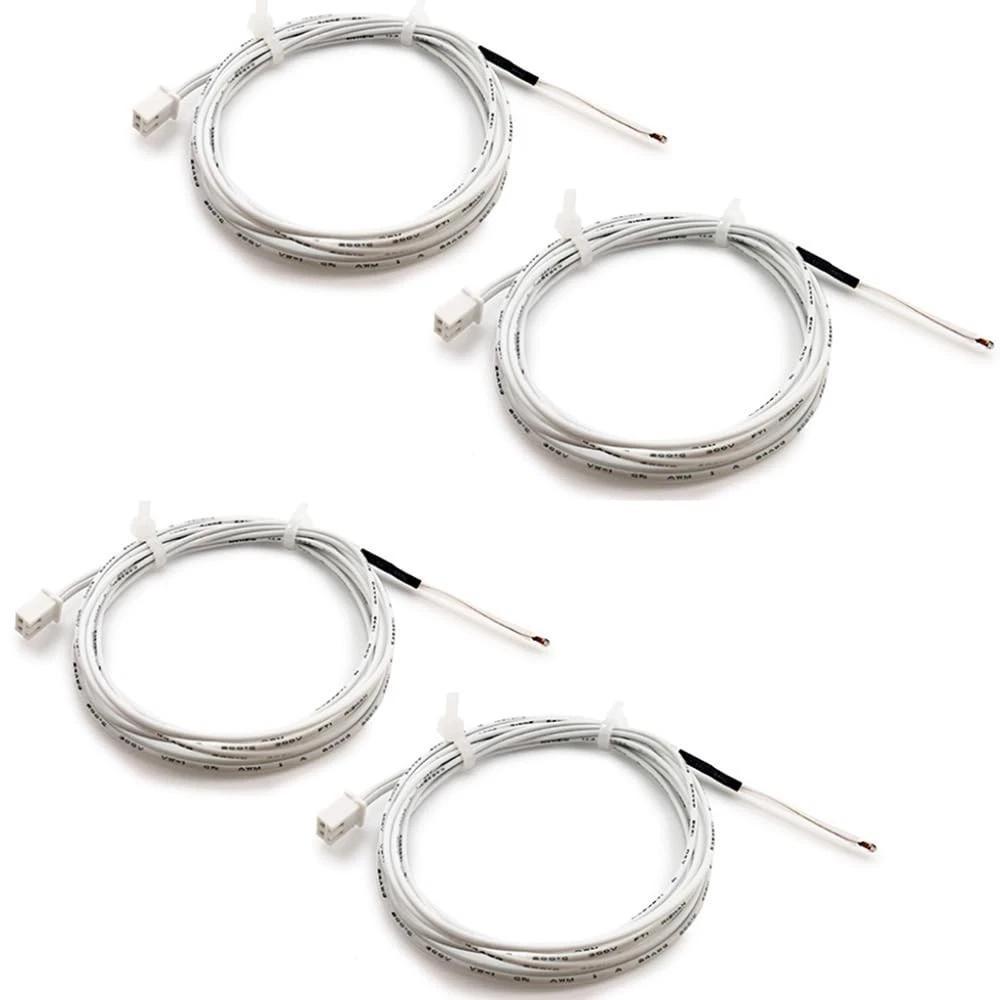 4pcs Ender 3 Thermistor 1m/39.4inches, 3d Printer Ohm Ntc 100k 3950... | Ebay