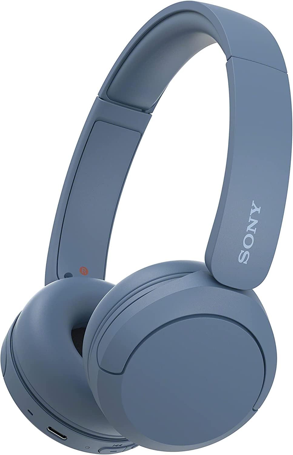Sony WH-CH520L Wireless On Ear Bluetooth Headphones Matte Blue 50Hr Battery