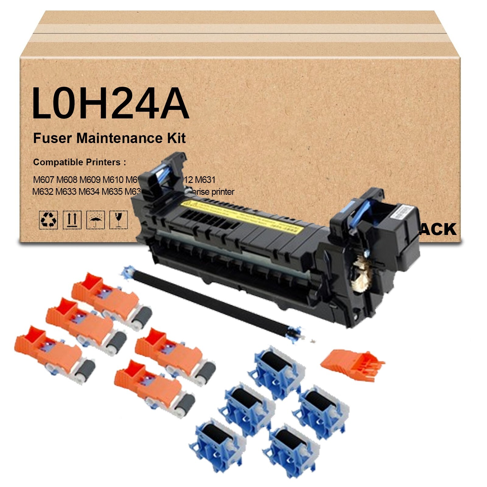 1 Pack L0H24A Fuser Maintenance Kit for HP M607 M608 M609 （With accessories）