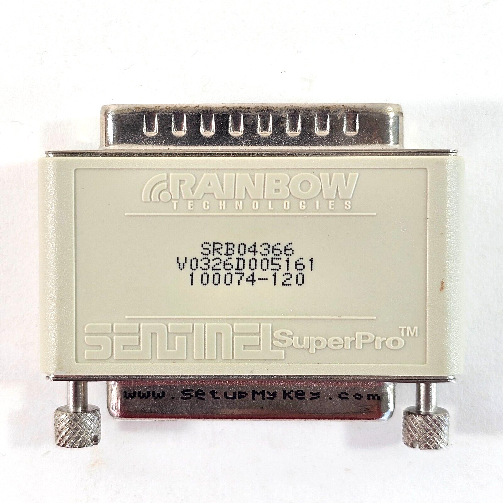 Rainbow Technologies Sentinel SuperPro Parallel Port Security Adapter SRB04366