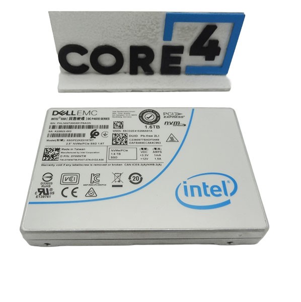 DELL YWWTM 1.6TB SSD NVME 2.5 MU