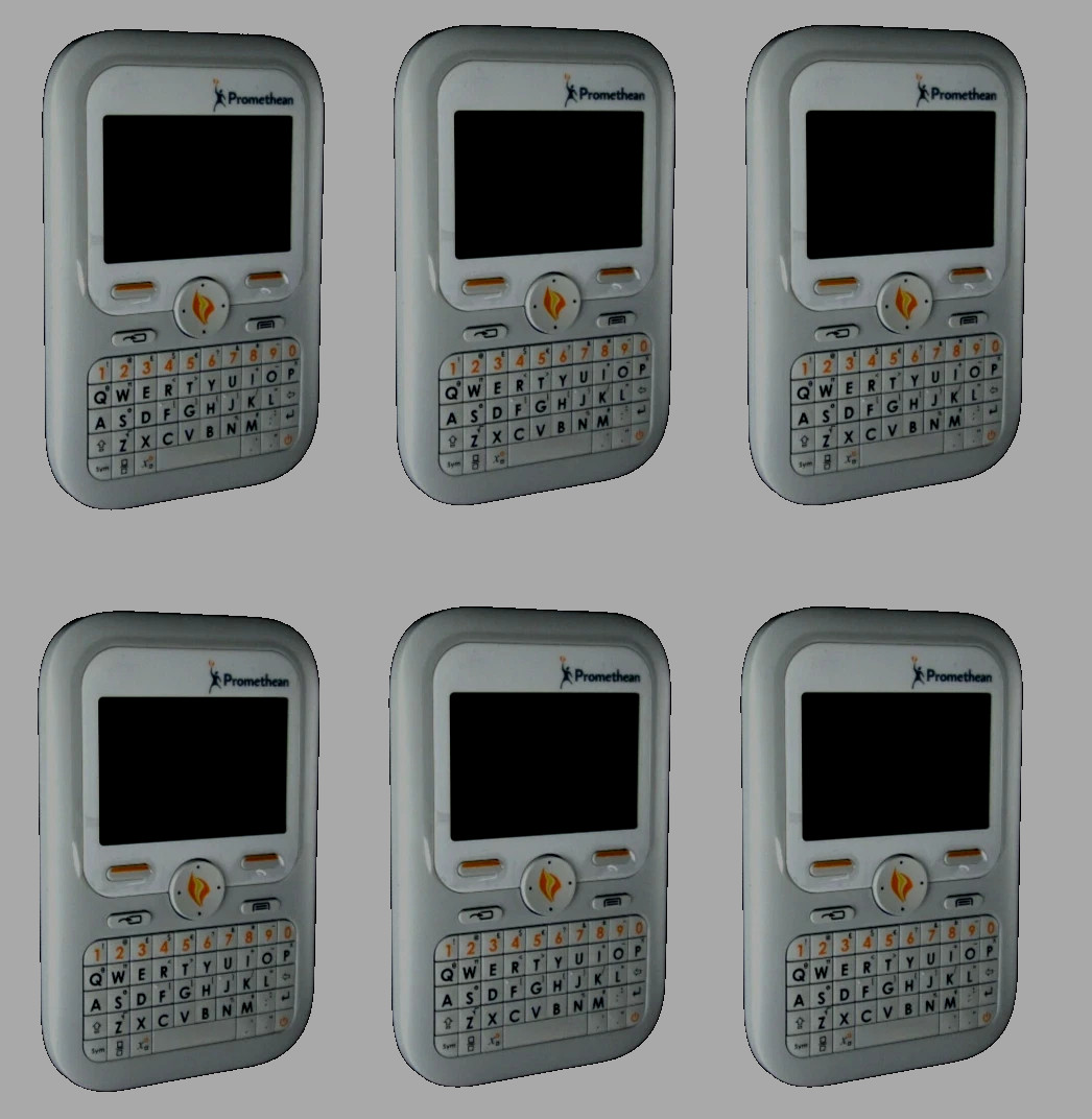 Lots of 6 Promethean ActivExpression PRM-AE2-01 Student Response System