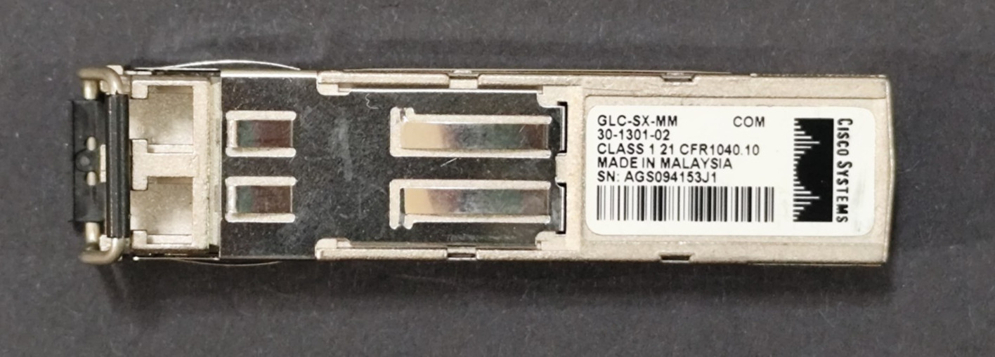 Lot  2x GENUINE CISCO GLC-SX-MM 1000Base-SX SFP Mini GBIC