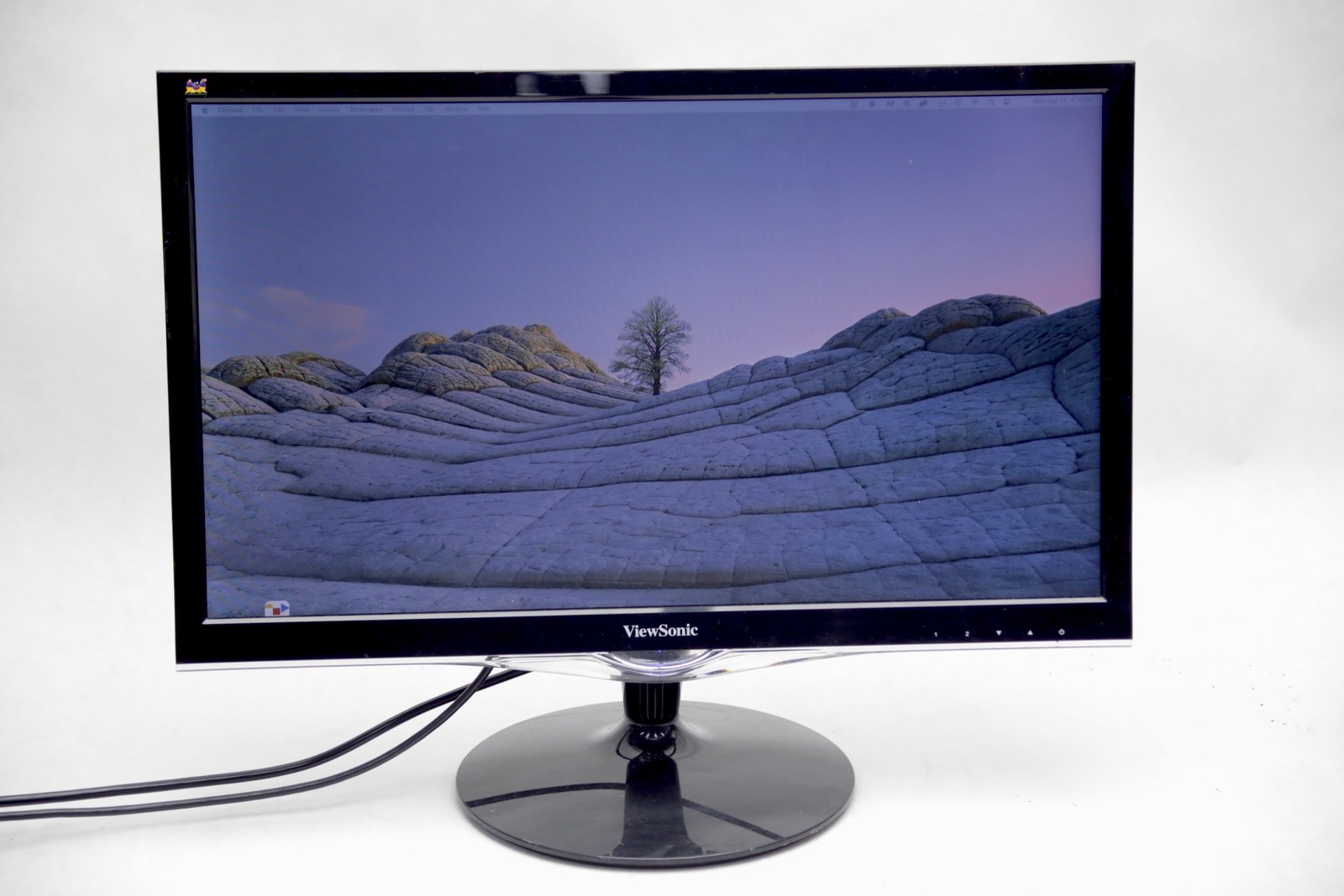 ViewSonic VX2252mh VS15560 22 in Full HD Monitor HDMI DVI VGA Stand Power Cord