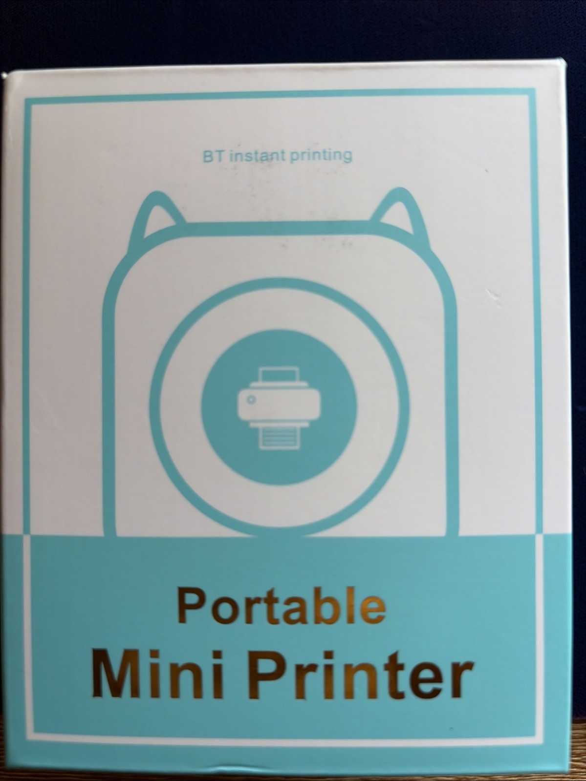 Bolumka AI Mini Thermal Printer 