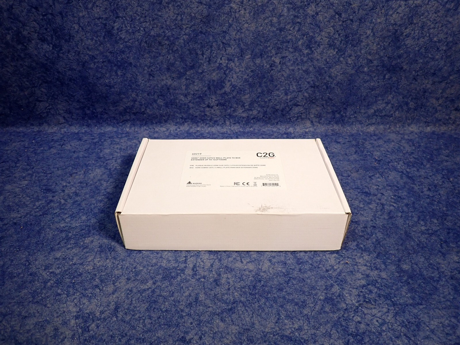 C2G 60219 HDMI over CAT 5/6 Wall Plate to Box Extender up to 164ft (G89)