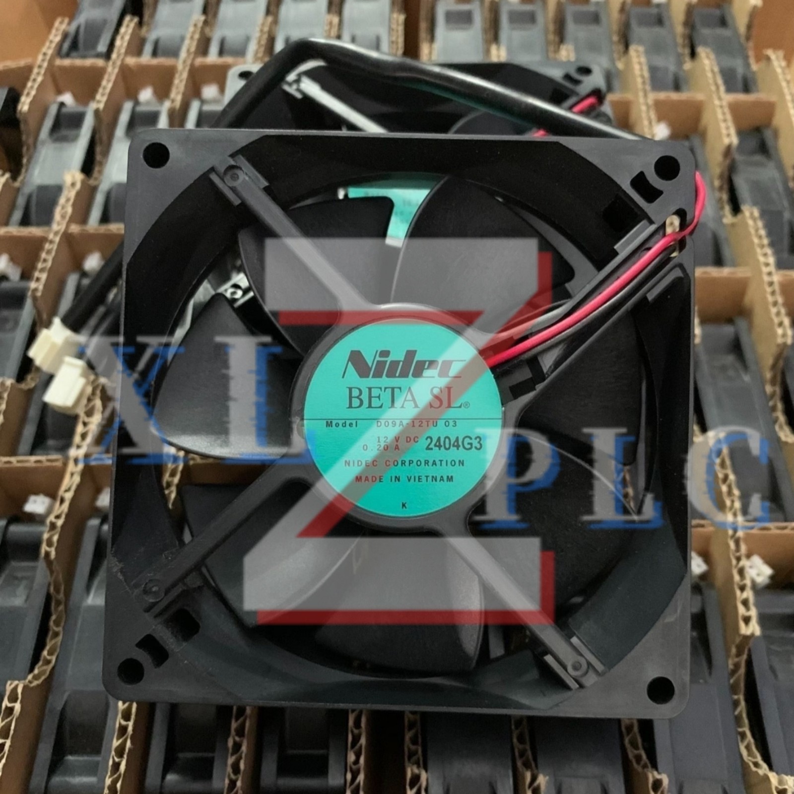 1PCS New NIDEC D09A-12TU 03 (2-wire) Cooling fan In Box*