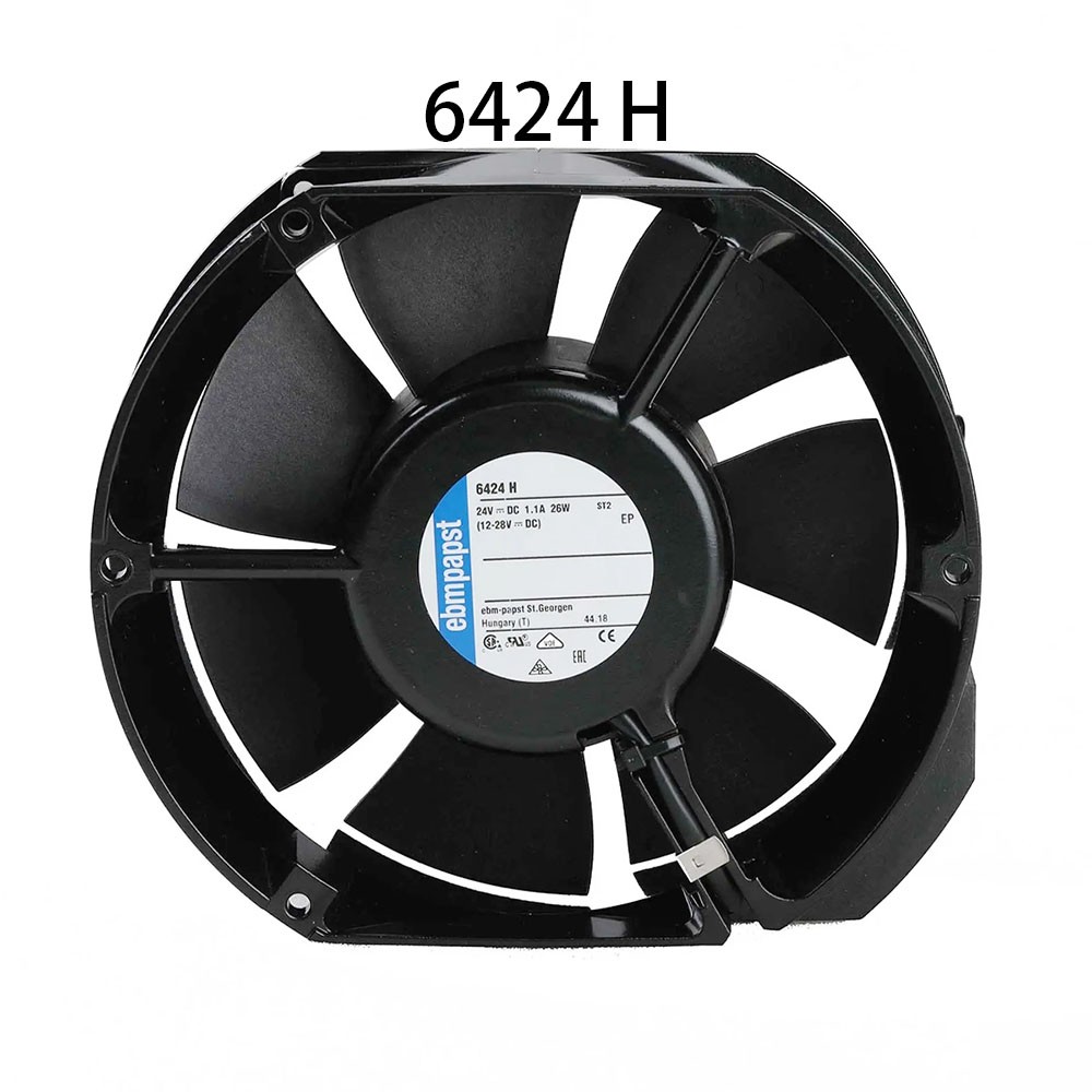 New in box Ebmpaps high air volume Axial radiator 6424H 172x150x51mm 24VDC 26W