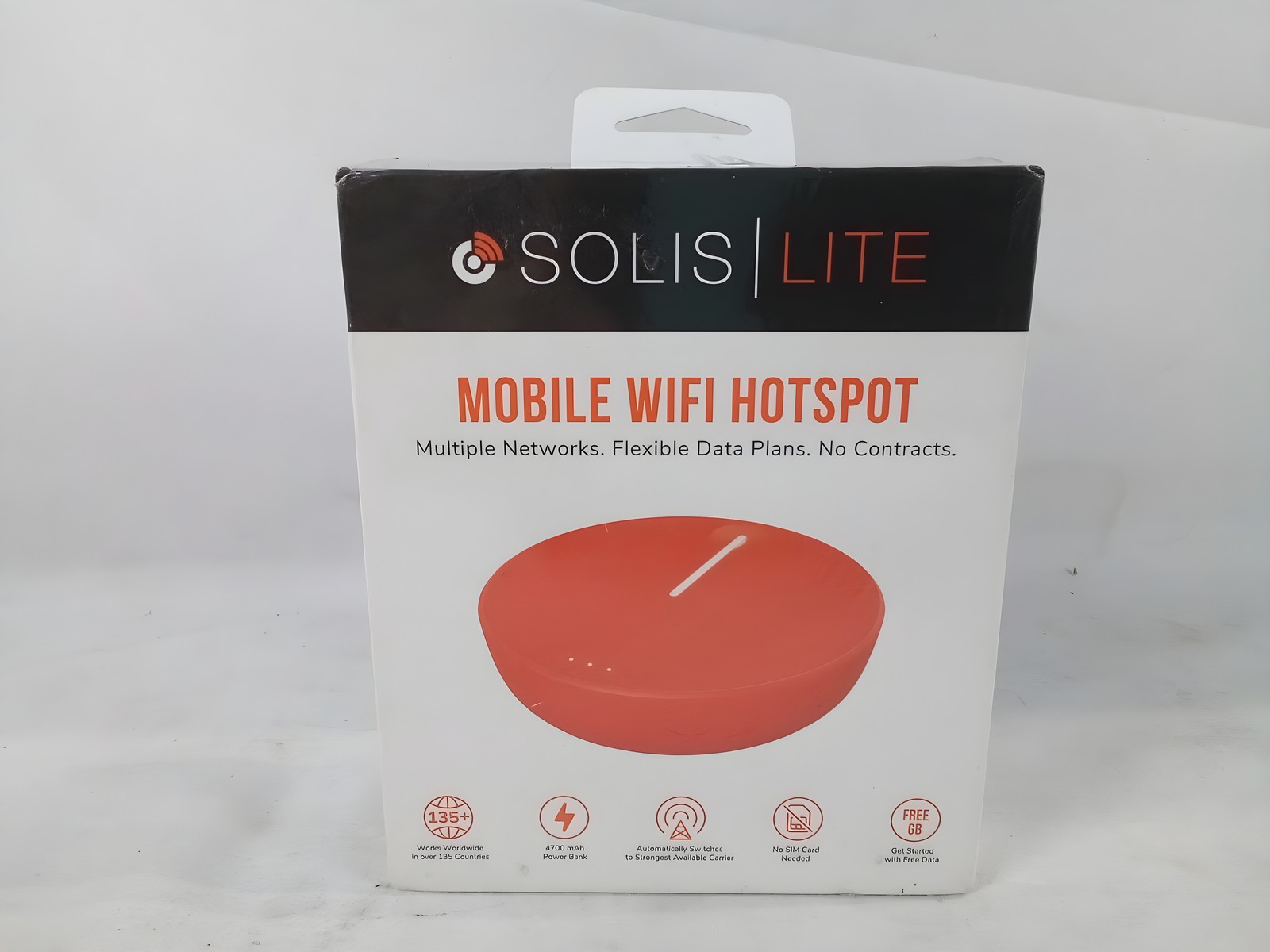 SIMO Solis Lite 4G LTE Mobile WiFi Hotspot with 4700mAh Power Bank