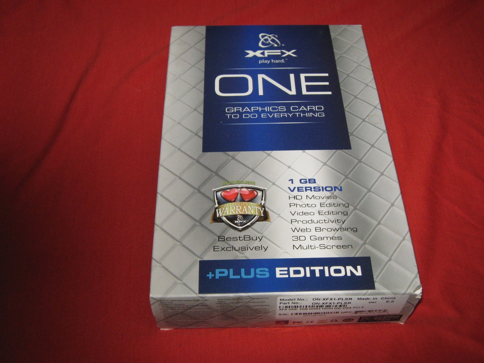 XFX One-Graphics card 1GB Version-ATI Radeon Hd 5450