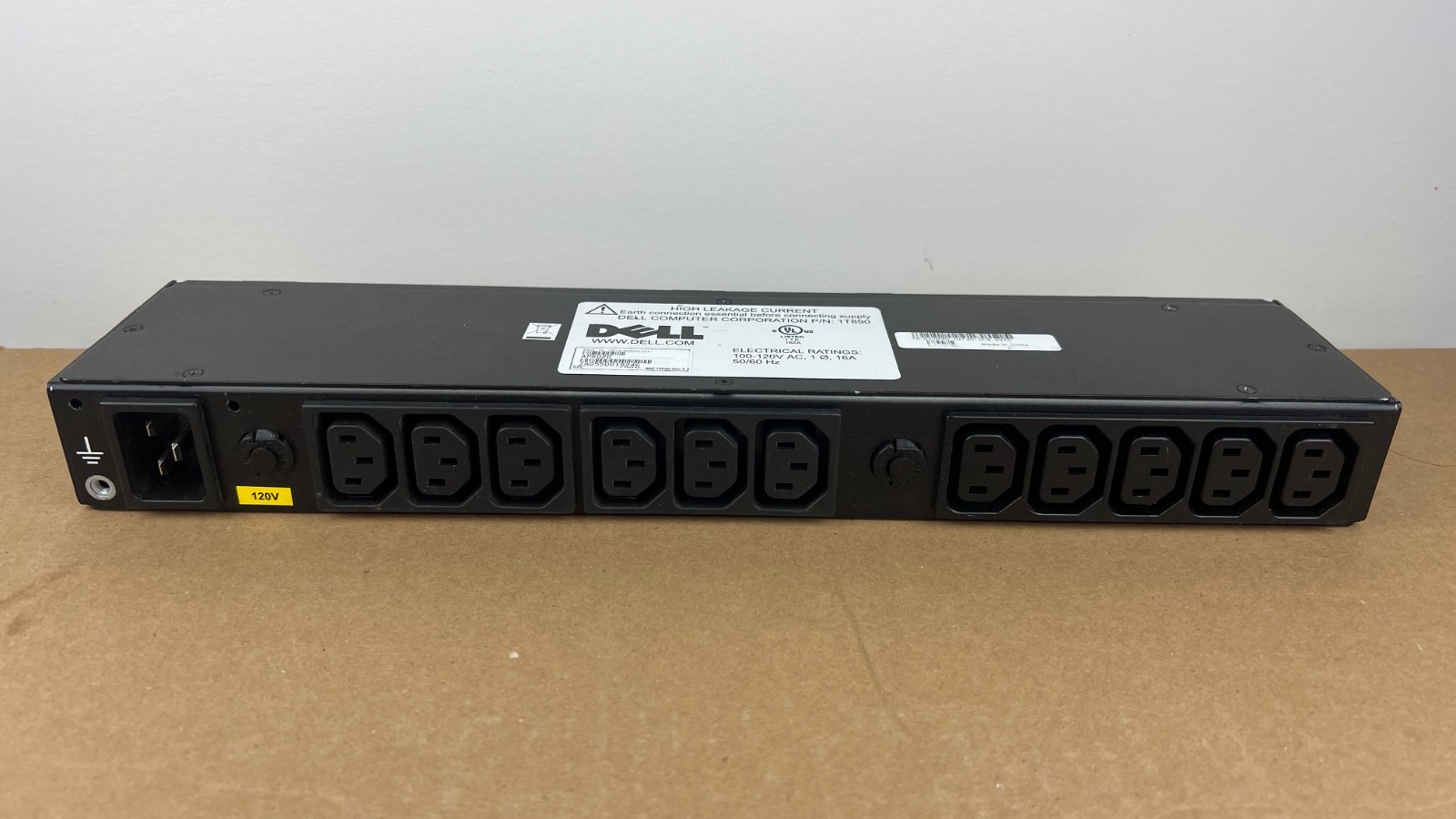 Dell 100/120v 13 Port Rapid PDU Power Distribution Unit AP6020 Used No Cables.
