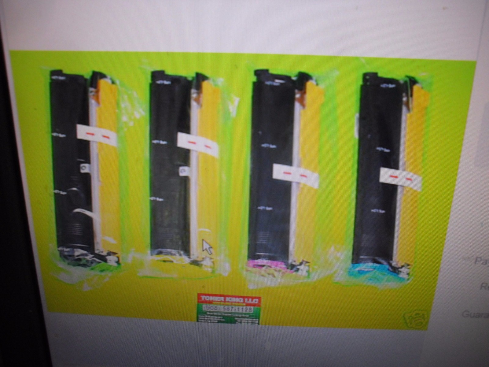 4 Hi Yield Toner Cartridge for Konica Minolta QMS MagiColor 2300W 2300DL 2350EN