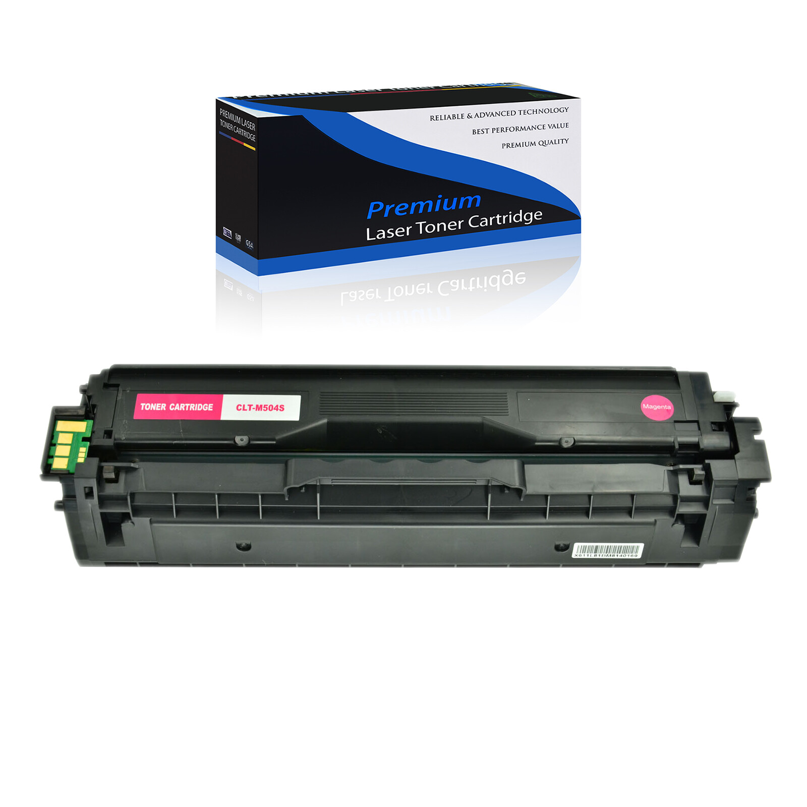 1PK CLT-M504S M504S Magenta Toner for Samsung CLP-415NW CLP-4195FW CLX-4195FN