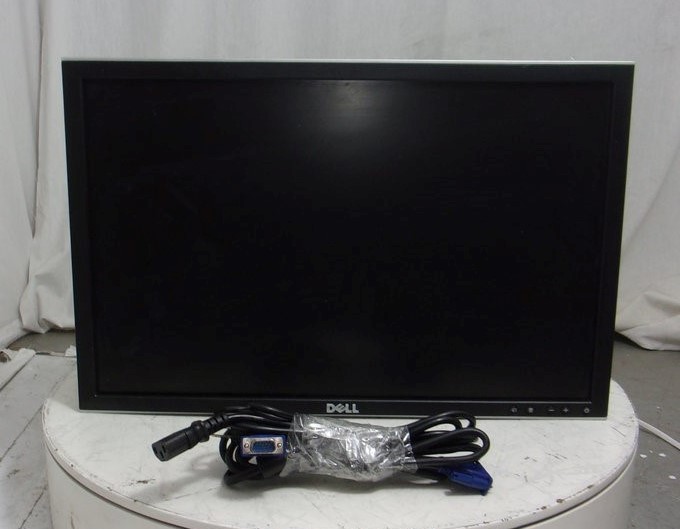 Dell 2208WFPt 22" Widescreen LCD Monitor 1680 x 1050 DVI VGA SEE NOTES 
