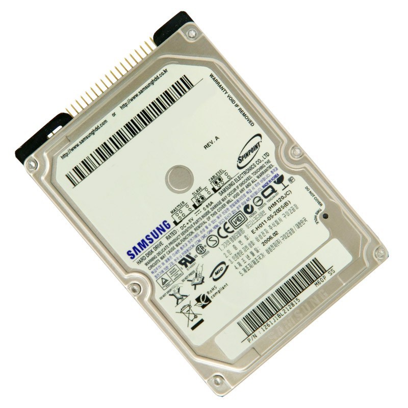 Hard Disk 100GB Samsung HM100JC - PATA 100 GB IDE ATA For Notebook 5400RPM