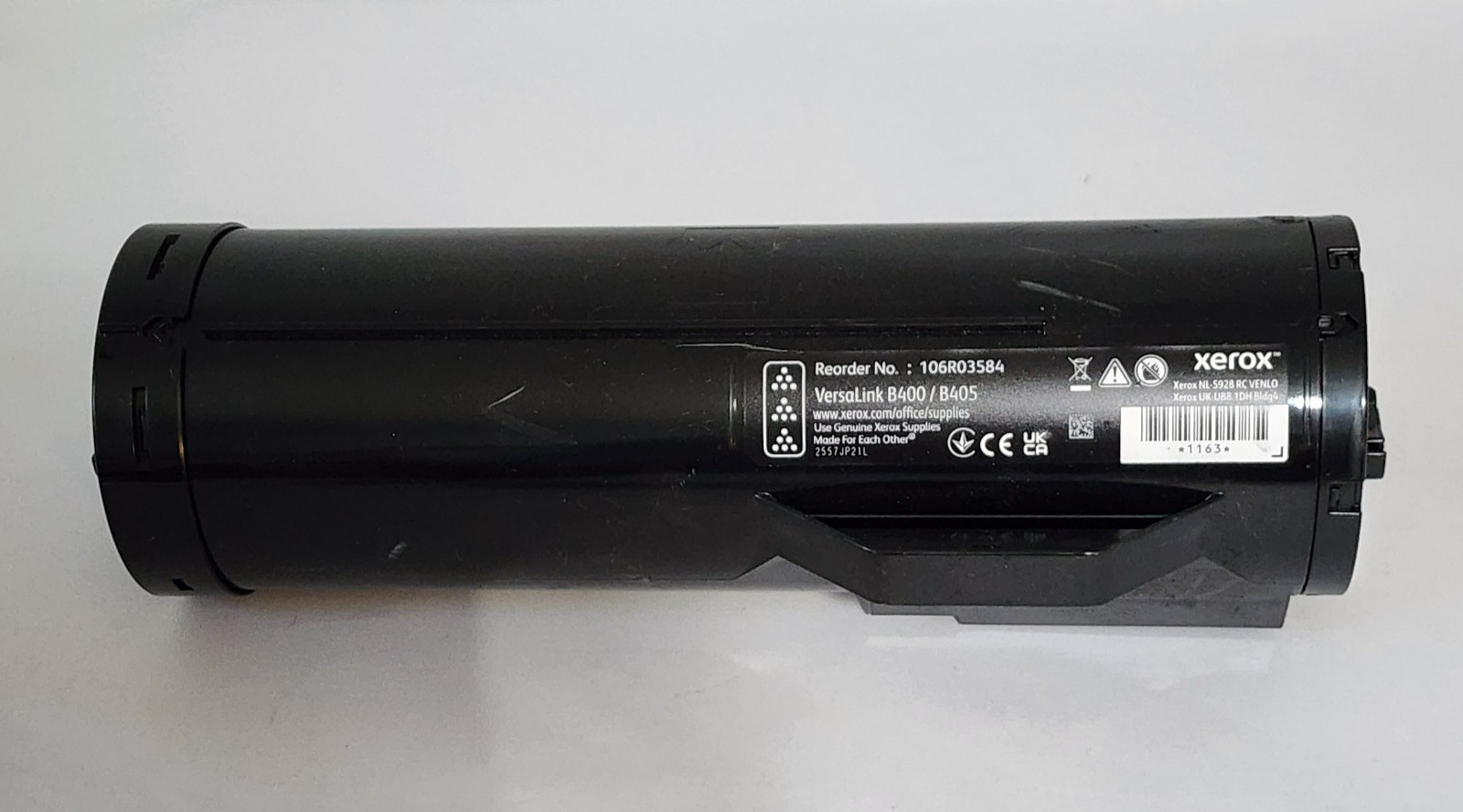 XEROX 106R03584 Extra Hi Capacity Black Toner Cartridge Genuine New Weighs Full