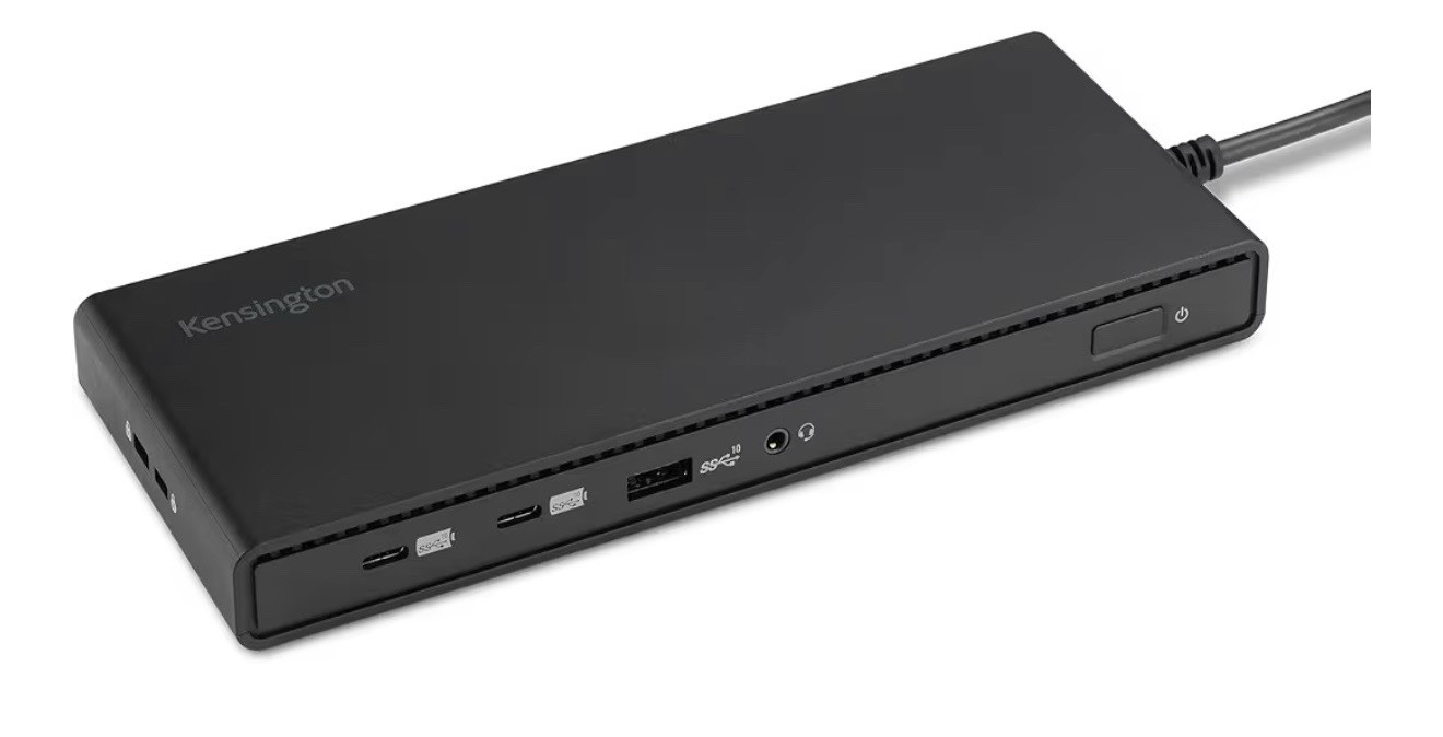 Kensington SD4842P EQ 12-in-1 USB-C Triple Video Docking Station,