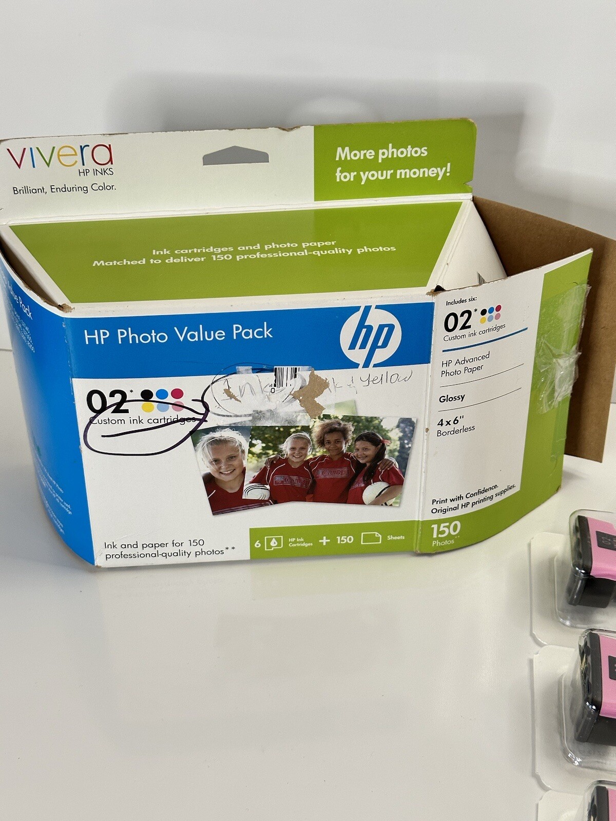 HP invent 02 Vivera 15 Ink Cartridges Combo-Pack , Photosmart EXPIRED 2010