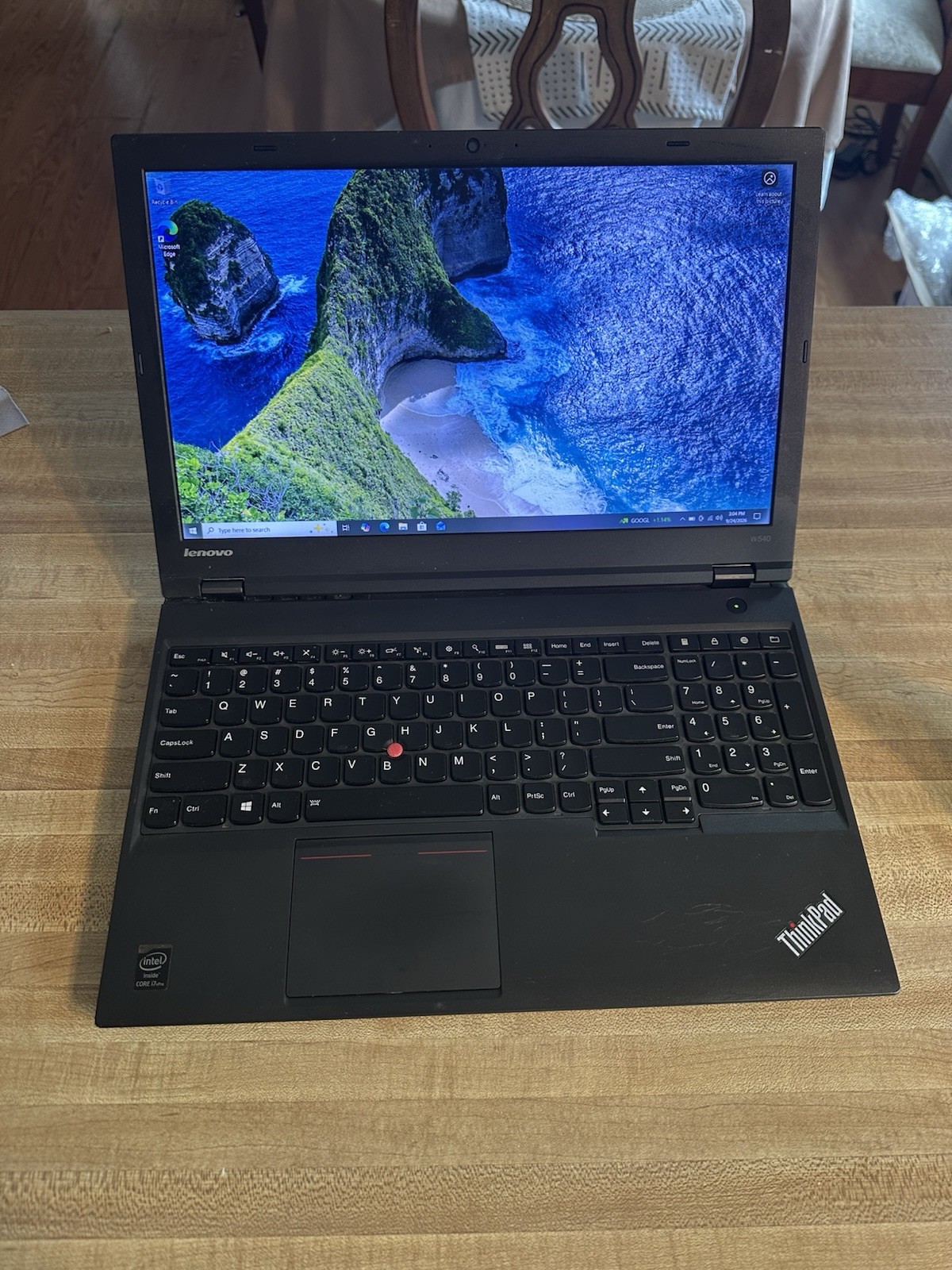 Lenovo ThinkPad W540 15.6” i7-4600M Windows 10 Pro Nvidia - 8GB