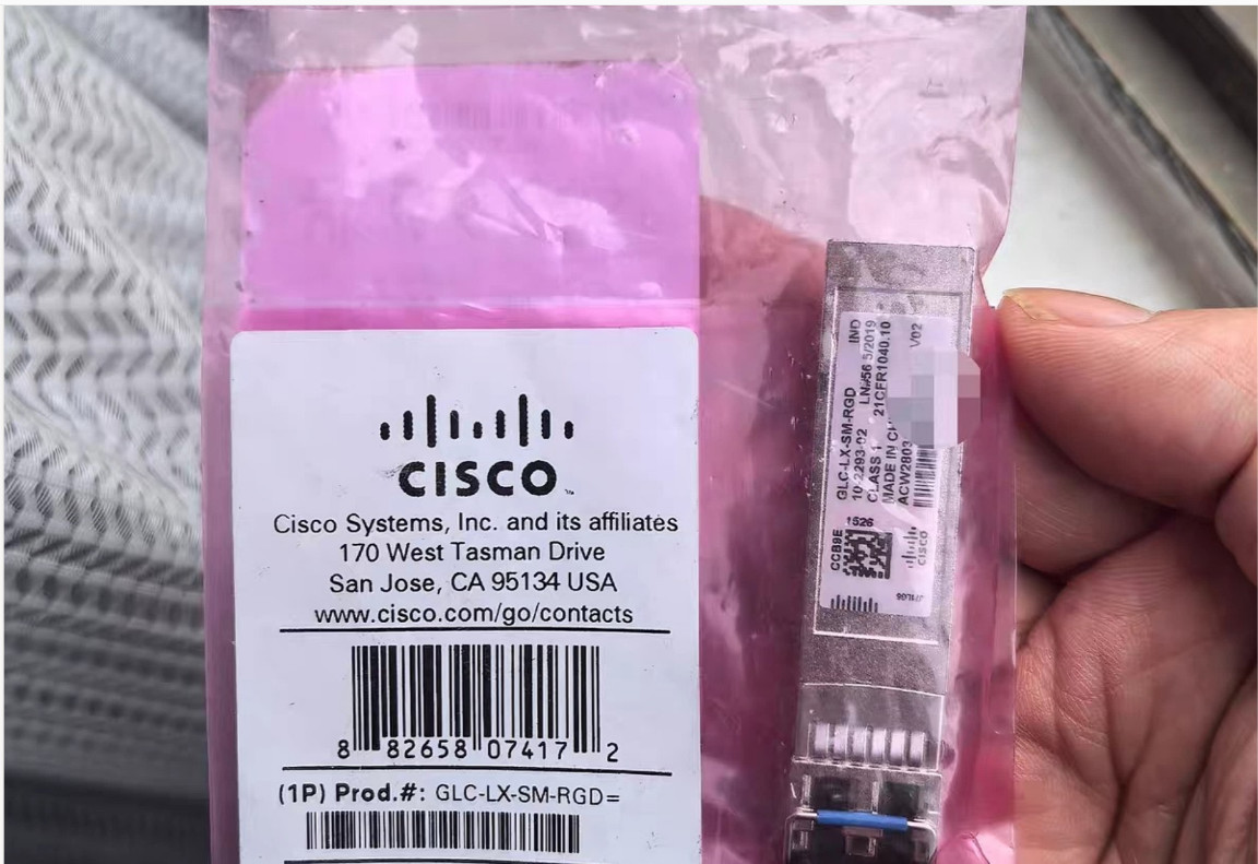 New Cisco GLC-LX-SM-RGD 1000Mbps Single Mode Rugged SFP Module