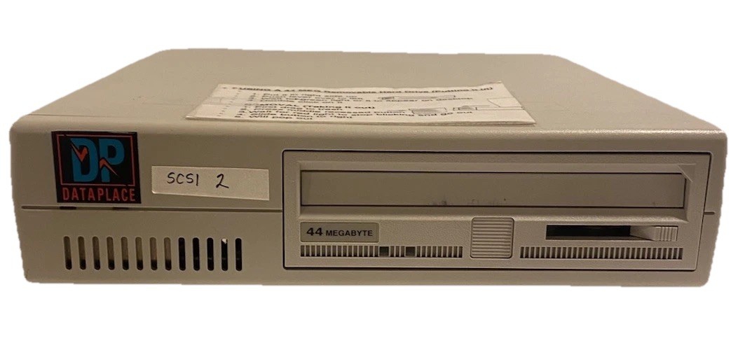 DP Dell 44-MB External Hard Drive. Vintage 1987-1992. W/ Cords 2 Run. Tested