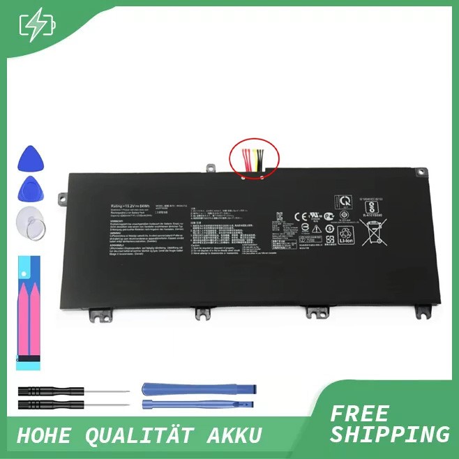 B41N1711 Battery for Asus ROG Strix GL503V FX503VD FX503V 64Wh 4ICP7/60/80 Battery
