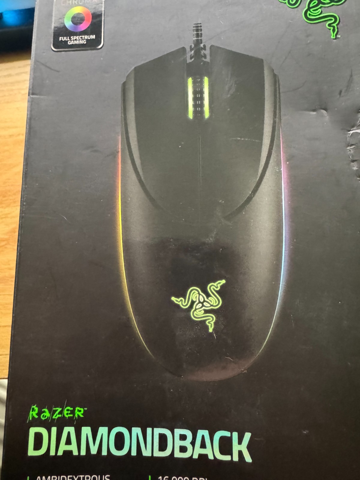 Razer Diamondback Gaming Mouse (RZ01-01420100-R3U1) NEW