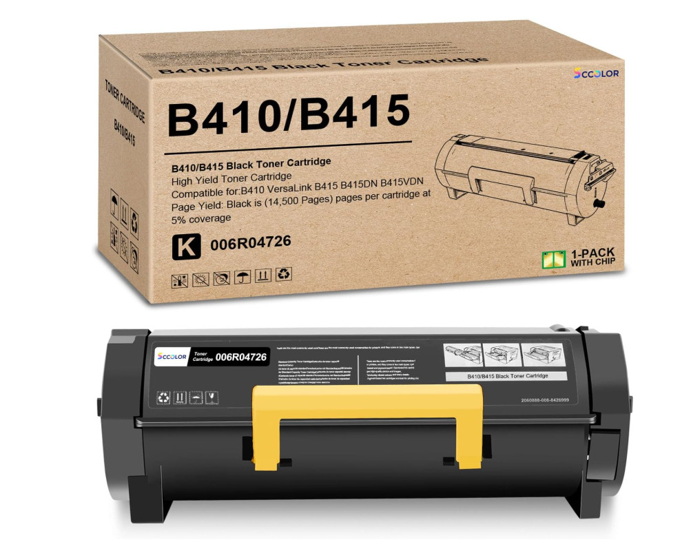B410 B415 Toner Cartridge Replacement for Xerox B415 B410 Black Extra High Yield
